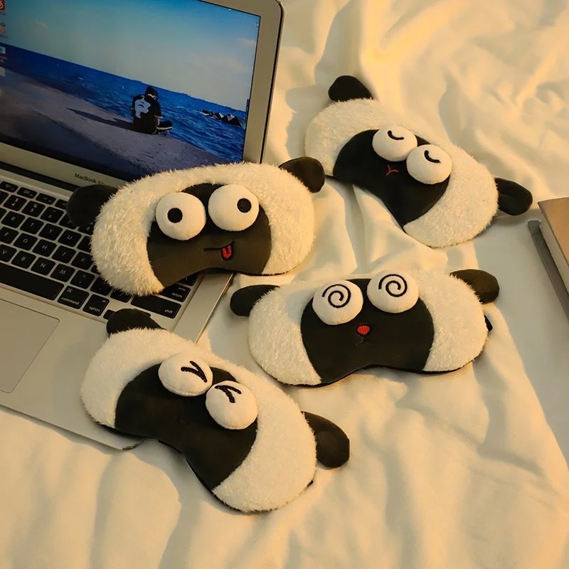Cute Cartoon Lamb Funny Eye Ma - Kids Face Mask recensie en prijs